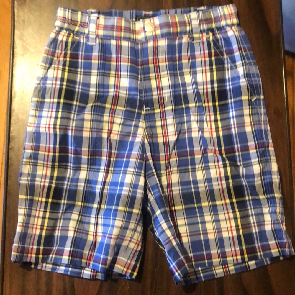 E-LAND - Boys Plaid Shorts NWT!